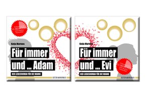 Für immer und ... Adam / Für immer und ... Evi (Badebuch Doppelpack), 2 Teile