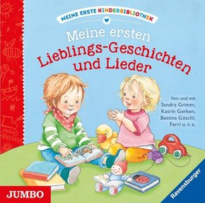 Meine erste Kinderbibliothek - Meine ersten Lieblings-Geschichten und Lieder, Audio-CD