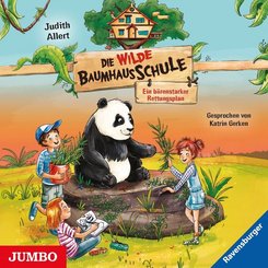 Die wilde Baumhausschule - Ein bärenstarker Rettungsplan, 1 Audio-CD