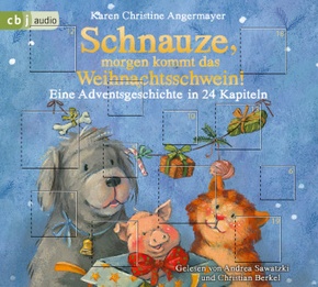 Schnauze, morgen kommt das Weihnachtsschwein!, 1 Audio-CD