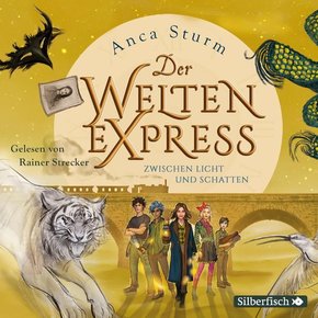 Der Welten-Express - Zwischen Licht und Schatten (Der Welten-Express 2), 5 Audio-CD
