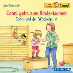Conni geht zum Kinderturnen / Conni und der Wackelzahn (Meine Freundin Conni - ab 3), 1 Audio-CD