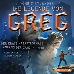 Die Legende von Greg 1: Der krass katastrophale Anfang der ganzen Sache, 4 Audio-CD