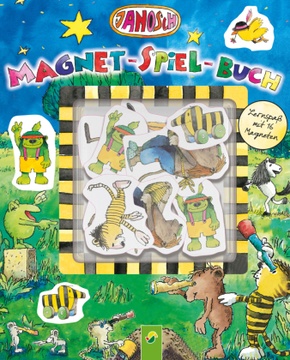 Janosch Magnet-Spiel-Buch. Lernspaß mit 16 Magneten