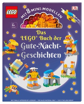 Das LEGO® Buch der Gute-Nacht-Geschichten (Buch + 8 LEGO® Mini-Modellen)