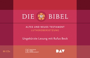 Die Bibel. Gelesen von Rufus Beck, 86 Audio-CDs