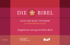 Die Bibel. Gelesen von Rufus Beck, 86 Audio-CDs