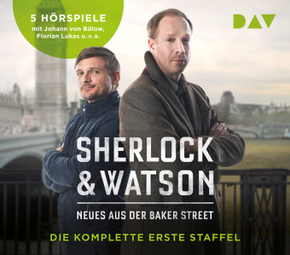 Sherlock & Watson - Neues aus der Baker Street. Die komplette erste Staffel, 5 Audio-CDs