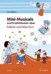 Mini-Musicals und Erzähltheater über Fabeln und Märchen, m. Audio-CD