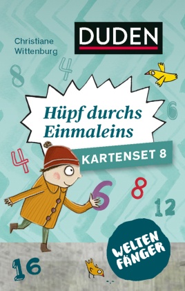 Hüpfe durch das Einmaleins (Spiel-Zubehör) - Kartenset.8