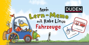 Mein Lern-Memo mit Rabe Linus - Fahrzeuge (Kinderspiel)