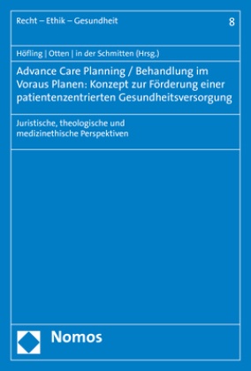Advance Care Planning / Behandlung im Voraus Planen: Konzept zur Förderung einer patientenzentrierten Gesundheitsversorg