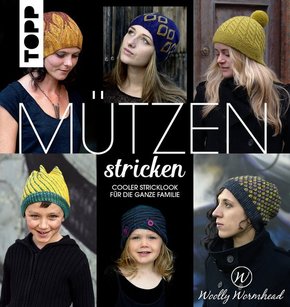 Mützen stricken by Woolly Wormhead