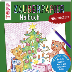 Zauberpapier Malbuch Weihnachten