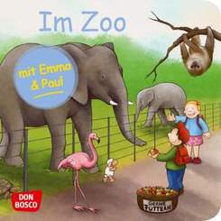 Im Zoo mit Emma und Paul. Mini-Bilderbuch.