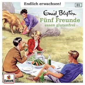 Fünf Freunde - Endlich erwachsen - Fünf Freunde essen glutenfrei, 1 Audio-CD