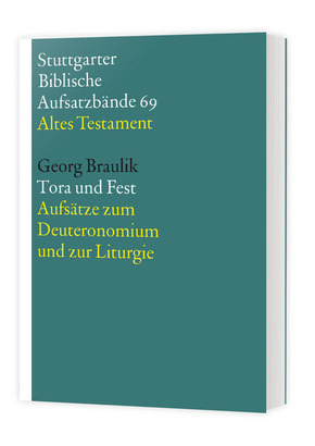 Stuttgarter Biblische Aufsatzbände (SBAB): Tora und Fest