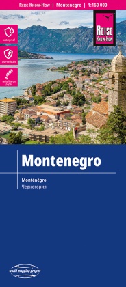 Reise Know-How Landkarte Montenegro (1:160.000)