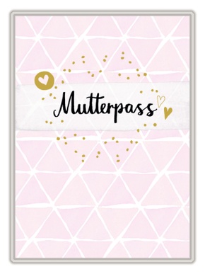 Mutterpasshülle - Mutterpass (rosa)