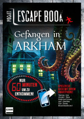 Pocket Escape Book - Gefangen in Arkham (Escape Room, Escape Game)