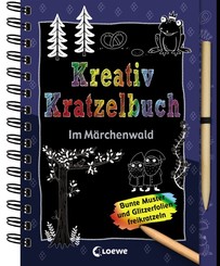 Kreativ-Kratzelbuch: Im Märchenwald
