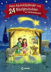 Mein Adventskalender mit 24 Bibelgeschichten zur Weihnachtszeit