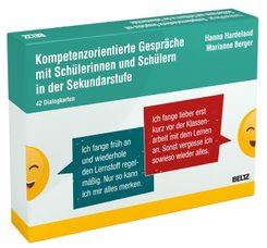 Kompetenzorientierte Gespr&auml;che mit Sch&uuml;lerinnen und Sch&uuml;lern in der Sekundarstufe (Ansichtsexemplar)