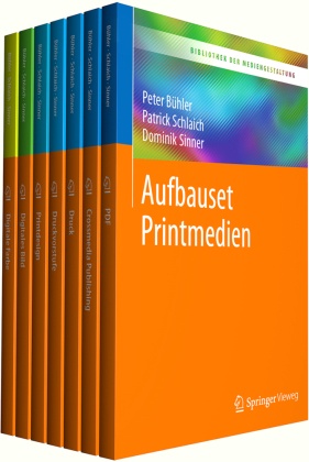 Bibliothek der Mediengestaltung - Aufbauset Printmedien, 7 Bde.