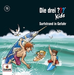 Die drei ??? Kids - Surfstrand in Gefahr, 1 Audio-CD