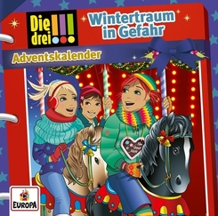 Die drei !!! - Wintertraum in Gefahr - Adventskalender, 2 Audio-CD