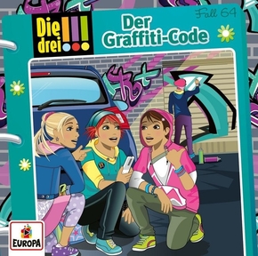 Die drei !!! - Der Graffiti-Code, 1 Audio-CD