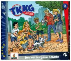TKKG Junior - Der verborgene Schatz, 1 Audio-CD