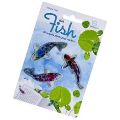 Stikki Marks Mini-Lesezeichen (Koi Fish) - selbsthaftend - wiederabl&ouml;sbar