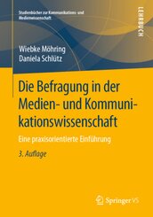 Die Befragung in der Medien- und Kommunikationswissenschaft