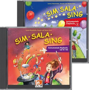 Sim Sala Sing - Alle instrumentalen Playback, 7 Audio-CDs