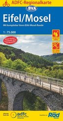 ADFC-Regionalkarte Eifel/ Mosel