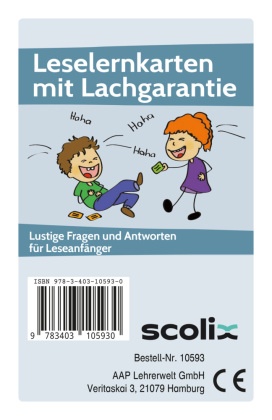 Leselernkarten mit Lachgarantie (Kartenspiel)