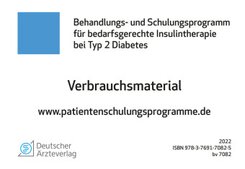 Behandlungs- und Schulungsprogramm für Typ-2-Diabetes mit präprandialer Insulintherapie: Verbrauchsmaterial