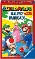 Ravensburger 20529 - Super Mario Malefiz, Mitbringspiel für 2-4 Spieler, ab 6 Jahren, kompaktes Format, Reisespiel, Spie