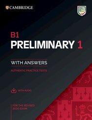 Cambridge English Preliminary 1 for revised exam from 2020 - Student's Book with Answers with downloadable audio