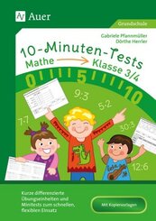 10-Minuten-Tests Mathematik - Klasse 3-4