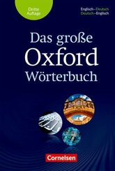 Das Große Oxford Wörter: Das große Oxford Wörterbuch - Third Edition - B1-C1