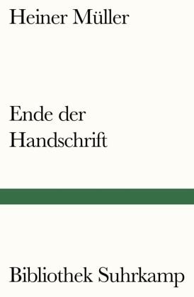 Ende der Handschrift