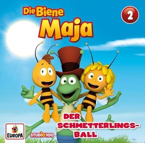 Die Biene Maja (CGI) - Der Schmetterlingsball, 1 Audio-CD - Tl.2