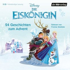 Die Eiskönigin - 24 Geschichten zum Advent, 2 Audio-CD