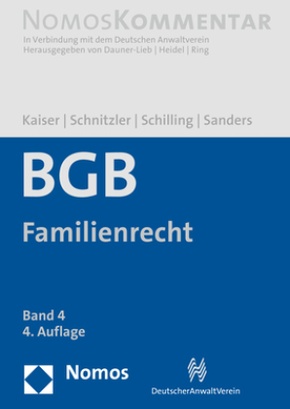 BGB, Kommentar: Familienrecht (FamR)