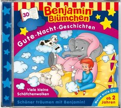 Benjamin Blümchen, Gute-Nacht-Geschichten - Viele kleine Schäfchenwolken, 1 Audio-CD