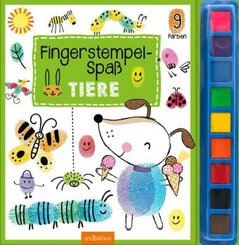 Fingerstempel-Spa&szlig; - Tiere