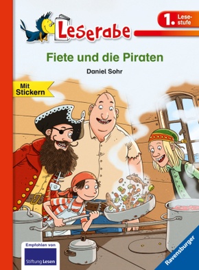 Fiete und die Piraten - Leserabe 1. Klasse - Erstlesebuch für Kinder ab 6 Jahren
