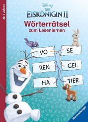 Disney Die Eiskönigin 2: Wörterrätsel zum Lesenlernen; .